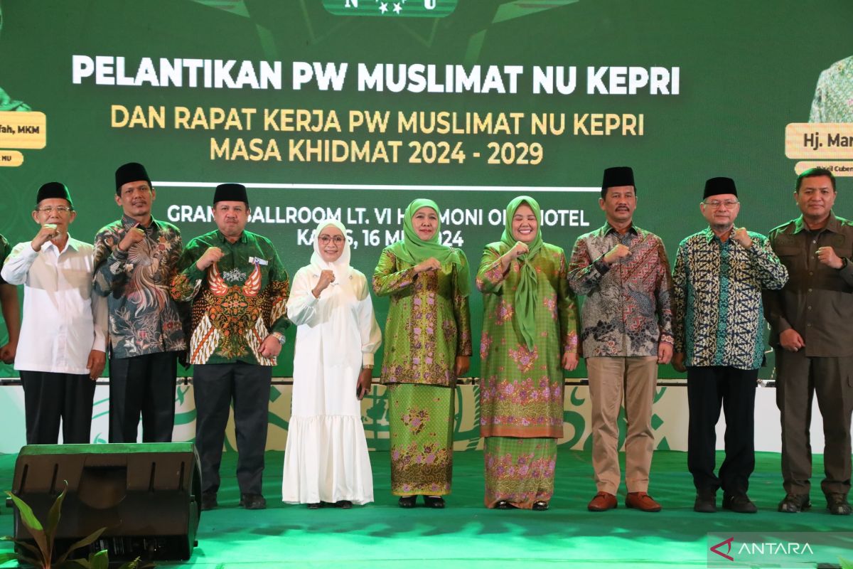 Khofifah ajak Muslimat NU Kepri pererat tali silahturahmi