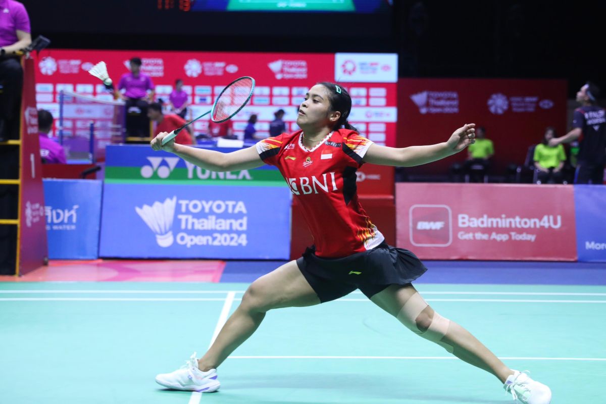 Gregoria melangkah mulus ke babak 16 besar Singapore Open 2024