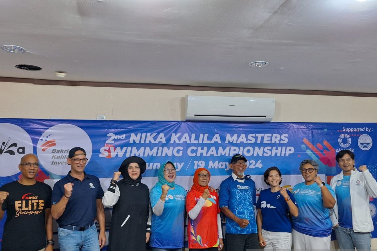 Peserta 2nd Kalilia Nika Master Swimming Championship meningkat tajam