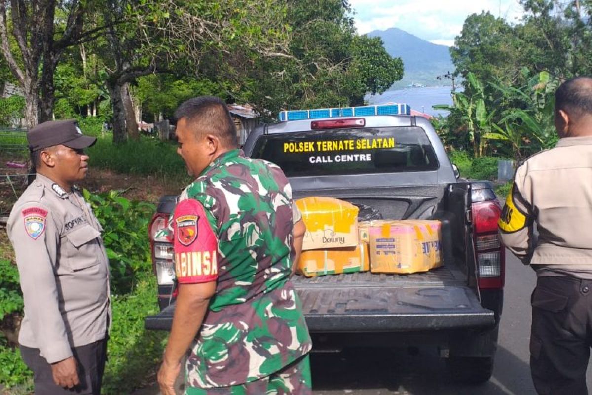 Polres Halbar gagalkan  peredaran 250 kantong minuman keras