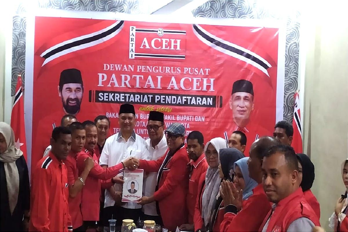 Wakapolda Aceh daftar jadi bacalon Bupati Aceh Tamiang