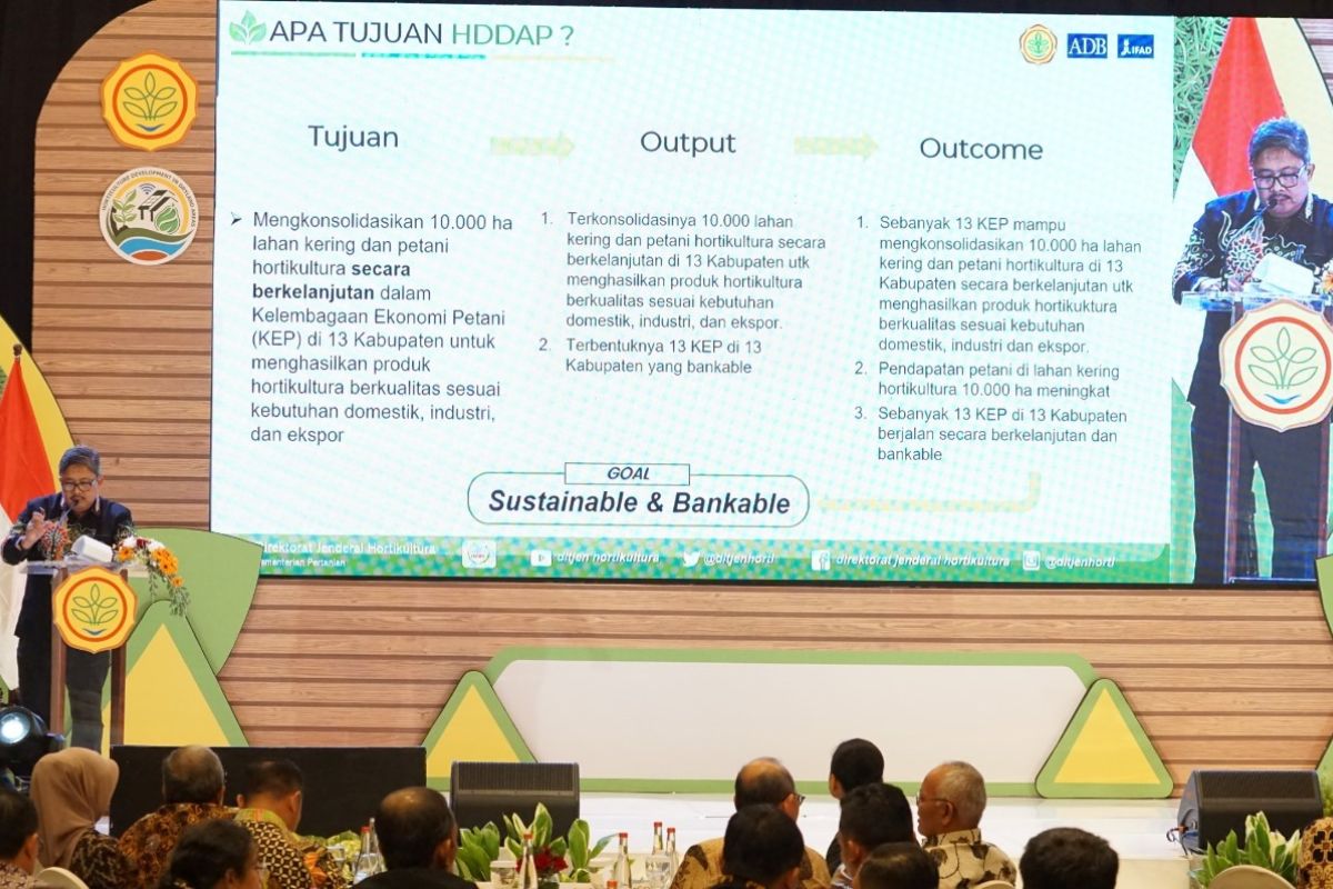 Kementan kelola kawasan hortikultura terpadu seluas 10 ribu hektare