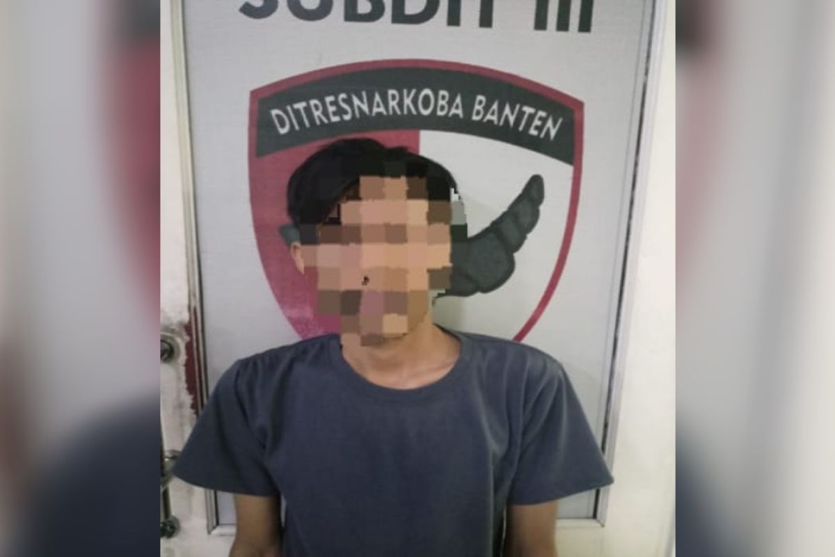 Polda Banten tangkap pengedar narkoba di Gunung Kaler