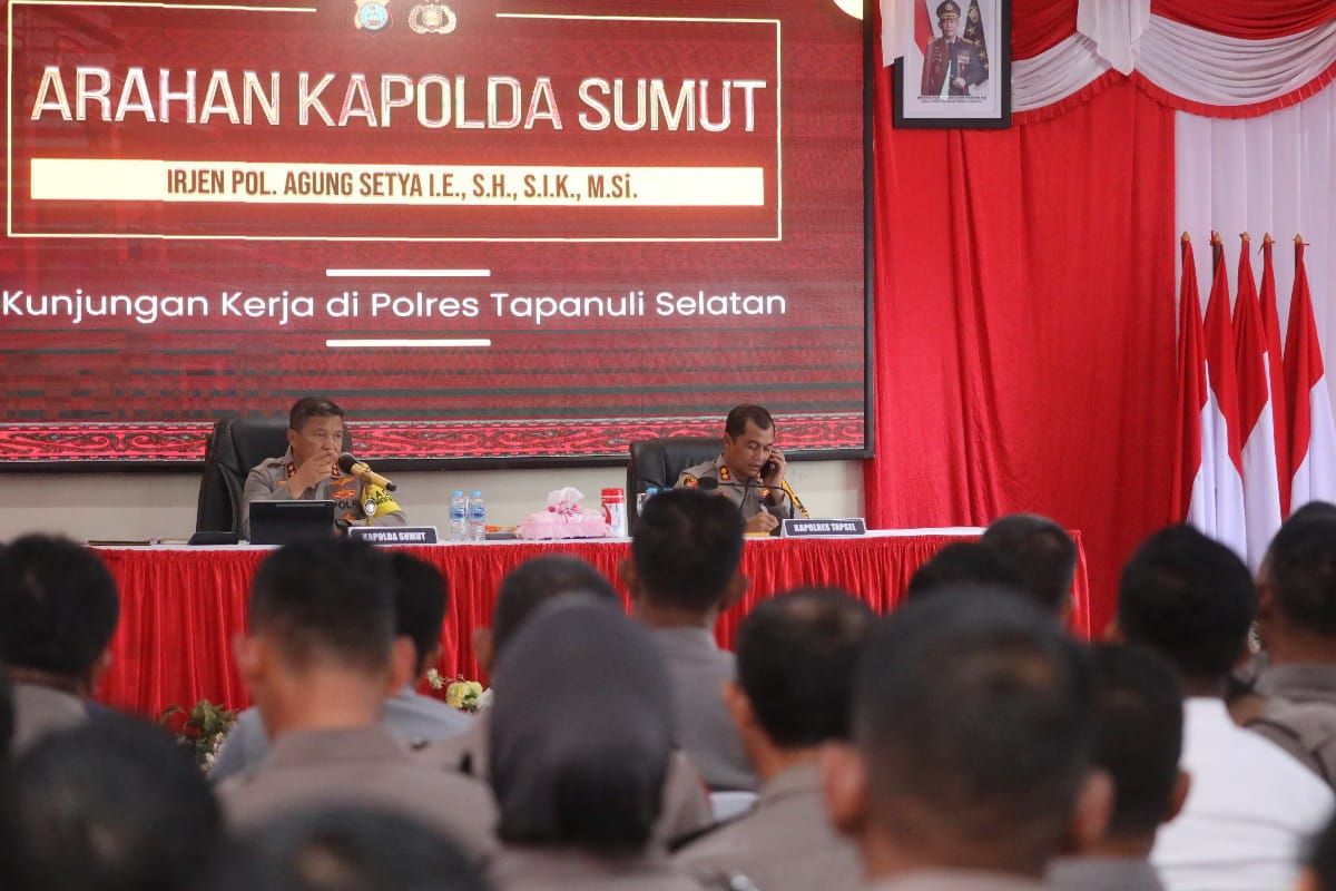 Kapolda Sumut ingatkan personel beri jaminan keamanan kepada masyarakat