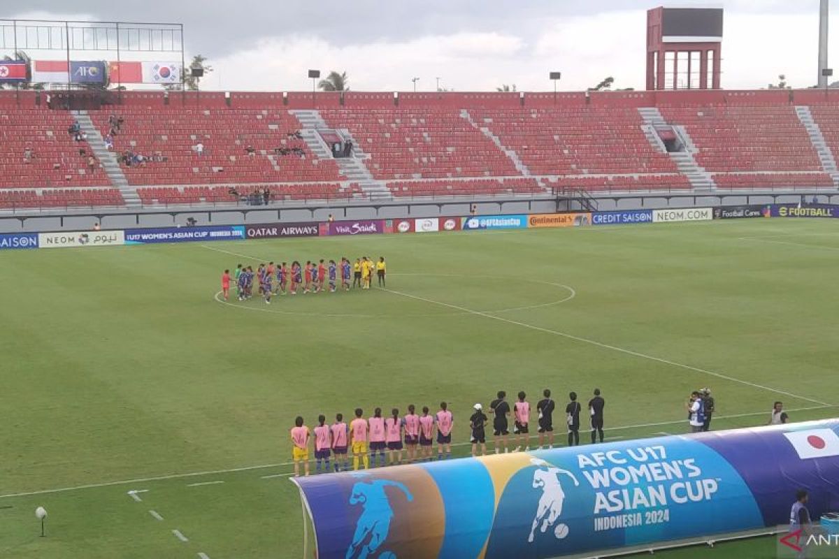 Kalahkan Korsel 3-0, Jepang lolos final Piala Asia Putri U17