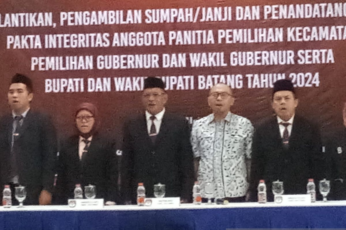 KPU Batang ingatkan  PPK jaga integritas cegah sengketa Pilkada
