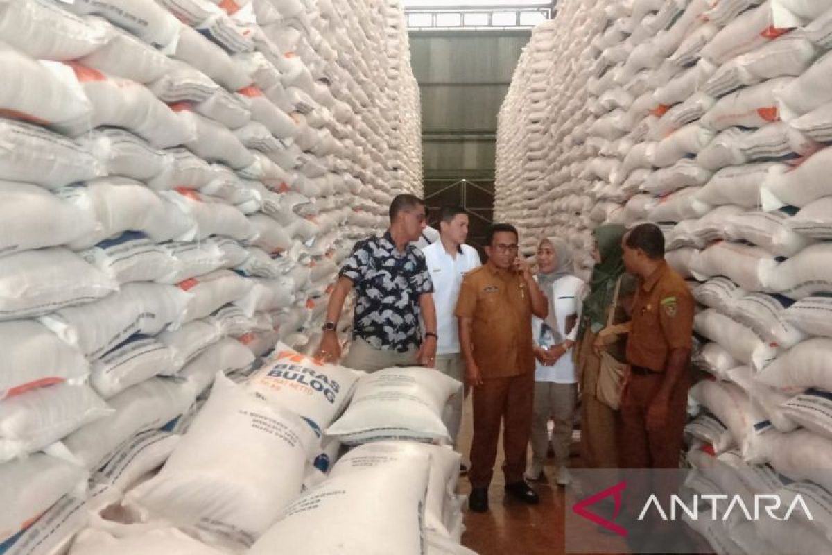Bulog Maluku miliki stok beras 8.100 ton untuk tiga bulan ke depan
