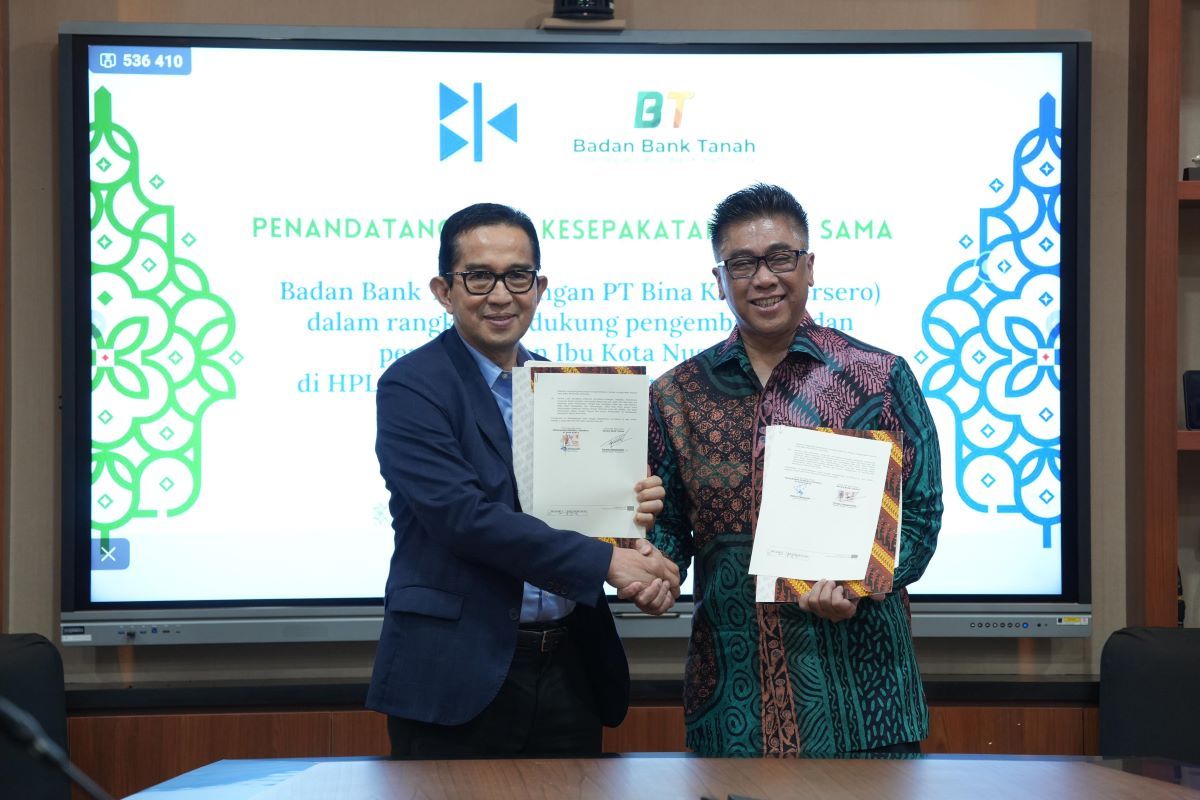 Bina Karya dan Badan Bank Tanah berkolaborasi untuk pengembangan IKN