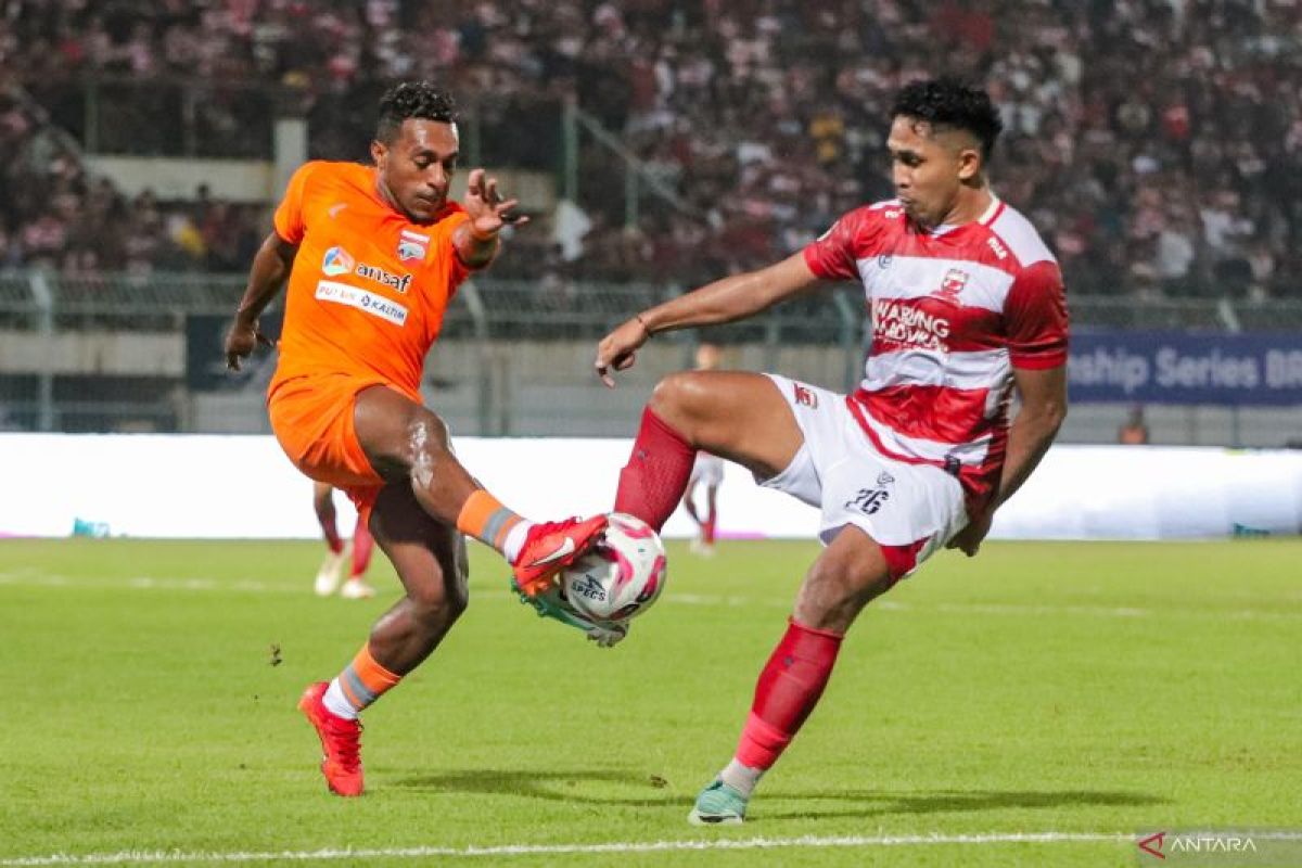 Rakhmat nilai suporter berperan saat Madura United tekuk Borneo FC