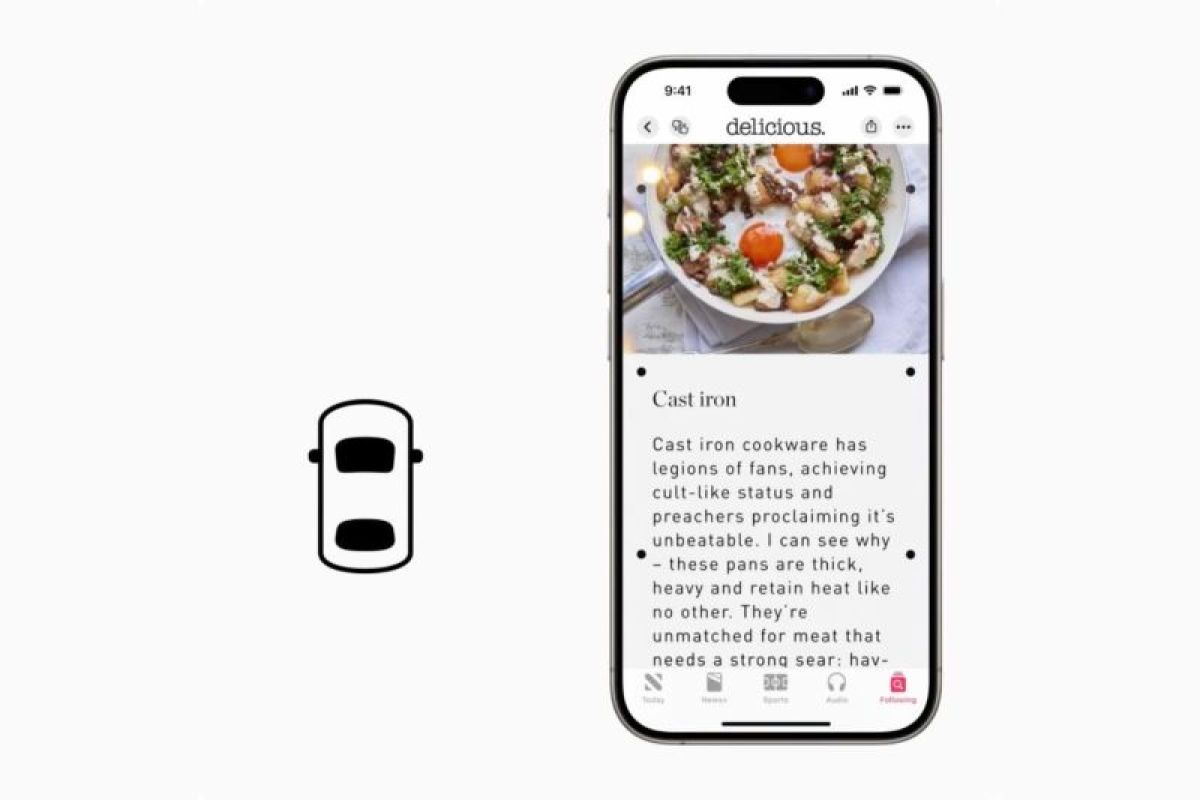 Fitur baru Apple Vehicle Motion Cues dapat kurangi mabuk perjalanan