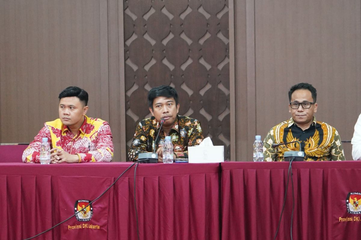 KPU DKI verifikasi administrasi Dharma Pongrekun