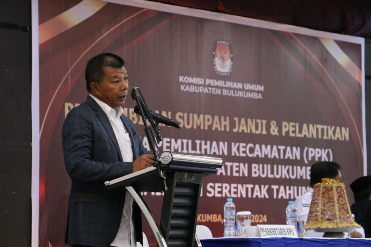 Bupati Bulukumba minta PPK Pilkada 2024 menjaga integritas