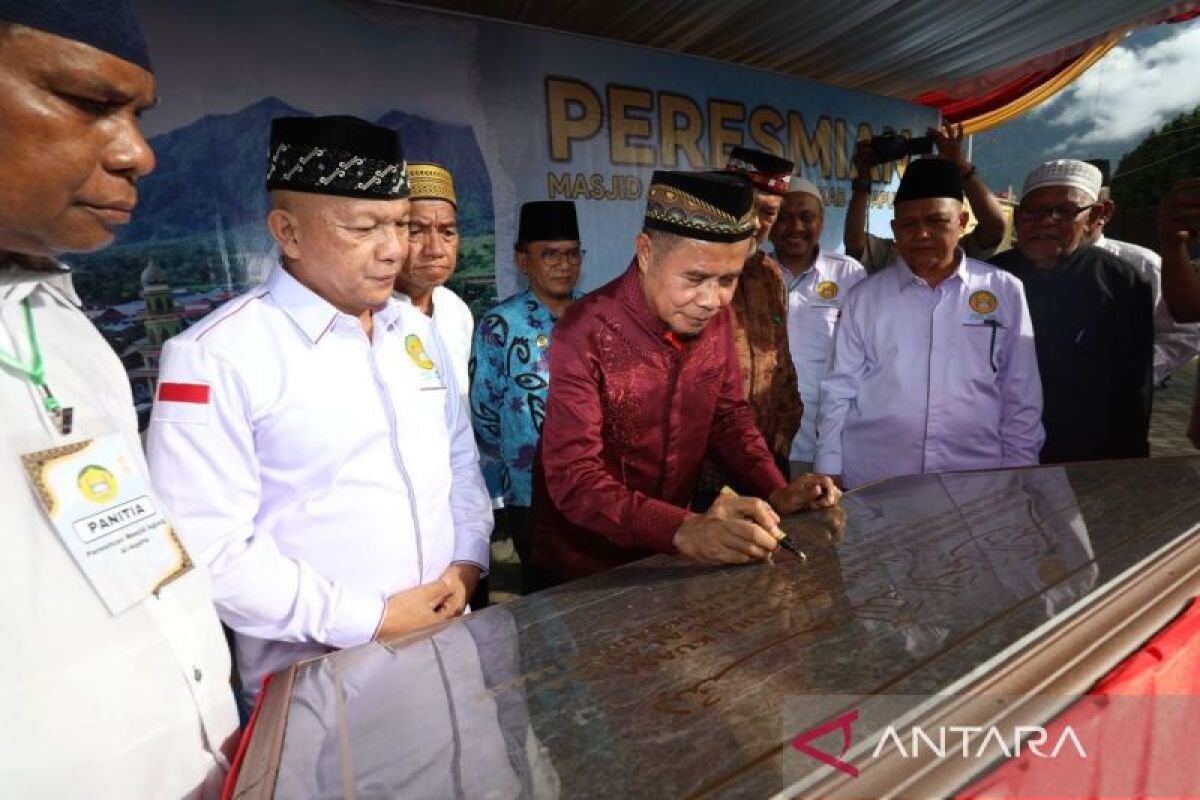 Pemkab Jayapura harap Masjid Al Aqsha pusat pembinaan rohani