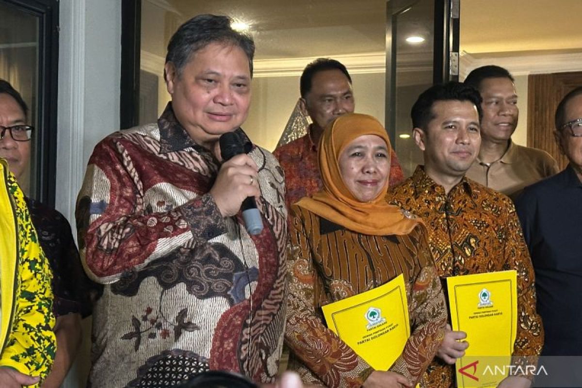 Khofifah usai Golkar dukung di Pilgub Jatim: Ini kepercayaan berharga