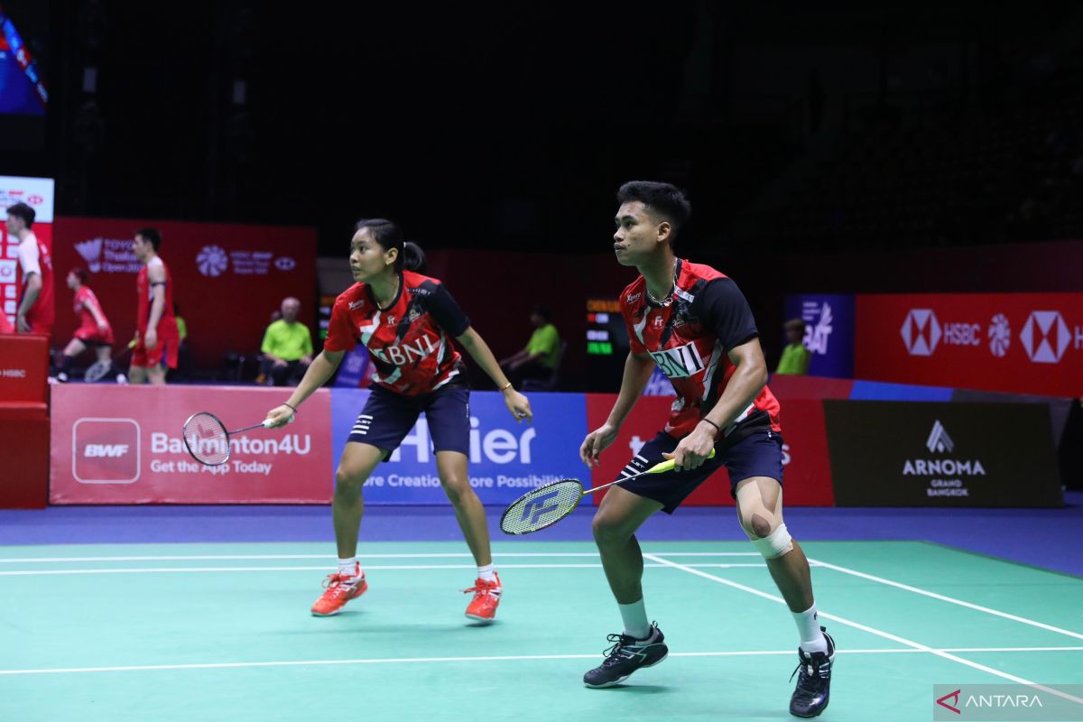 Jaffar Aisyah takluk dari Dechapol/Sapsiree dua set langsung di perempat final Thailand Open 2024