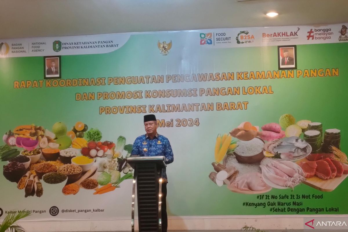 Pj Gubernur Kalbar tegaskan pentingnya keamanan pangan