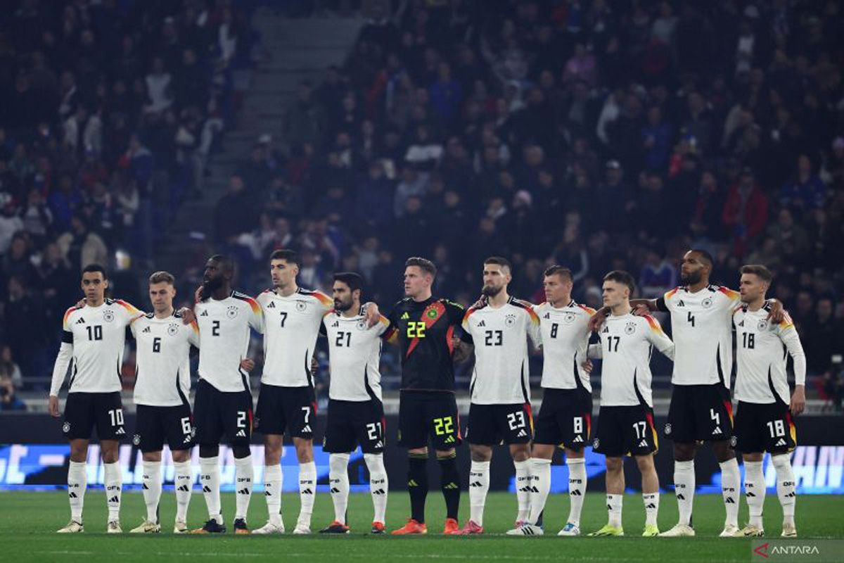 Tanding persahabatan, Jerman ditahan imbang 0-0 oleh Ukraina