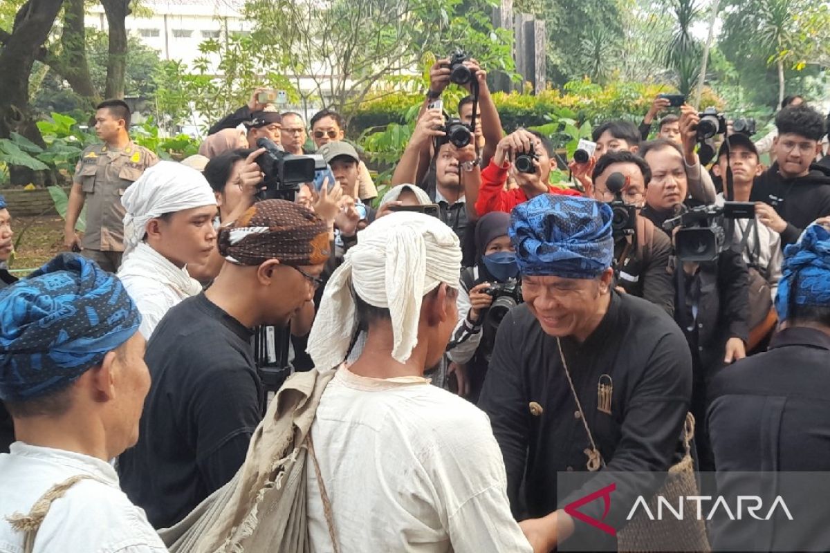 Gubernur Banten terima ribuan masyarakat Badui peserta ritual Seba