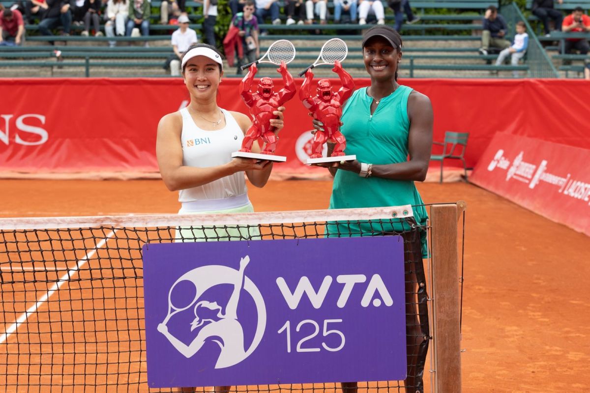 Petenis Indonesia Aldila dan Asia Muhammad juarai WTA 125 Paris Open Trophee