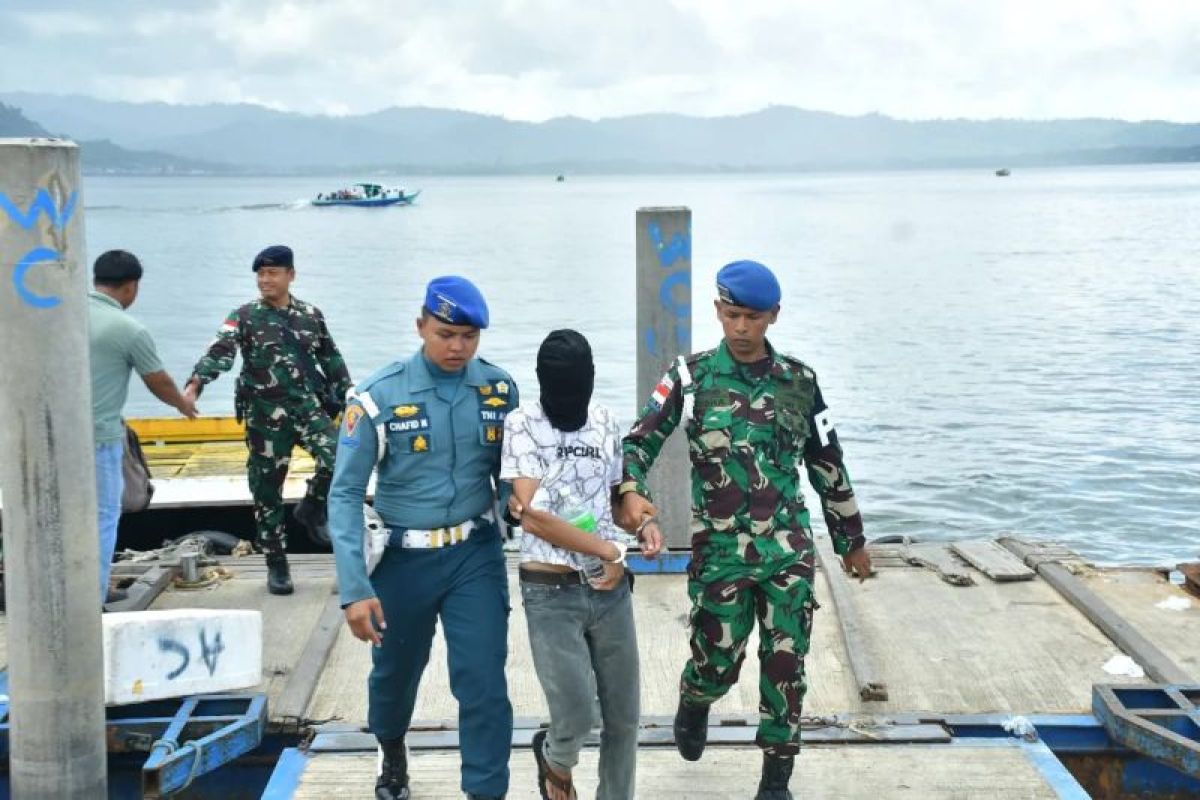 TNI AL Gagalkan Penyelundupan 142 Gram Sabu Asal Malaysia