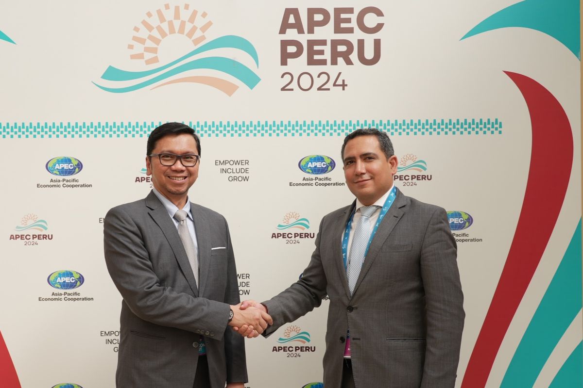 Indonesia dan Peru berkomitmen untuk segera memulai perundingan IP-CEPA