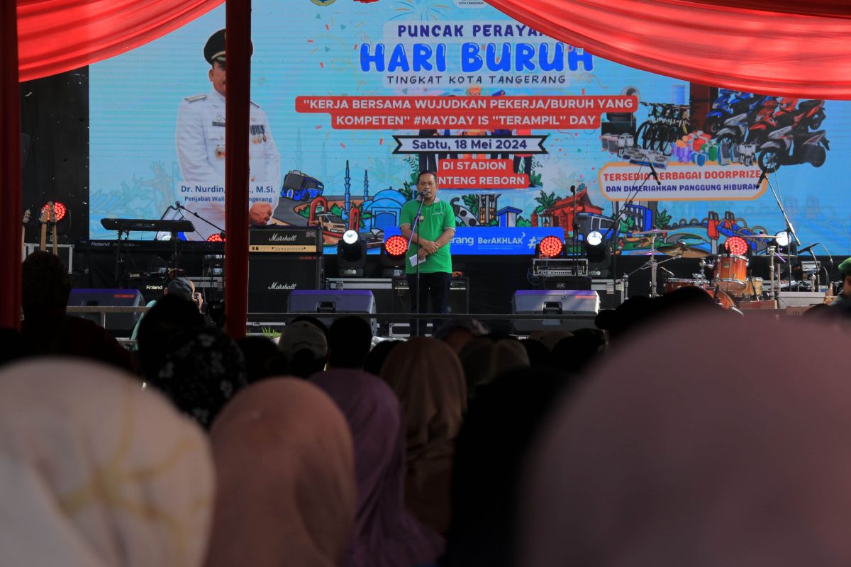 Wali Kota Tangerang sebut peningkatan kompetensi buruh penting