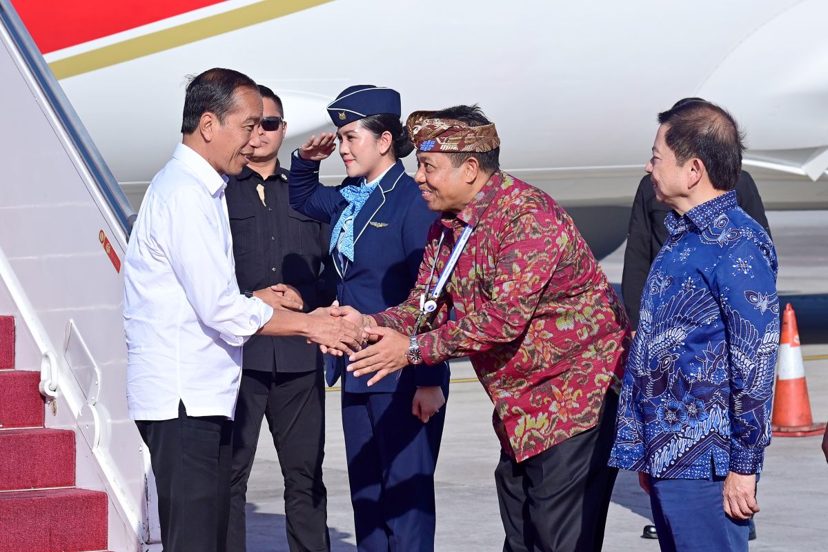 Dinner reception starts Jokowi’s agenda for 10th World Water Forum
