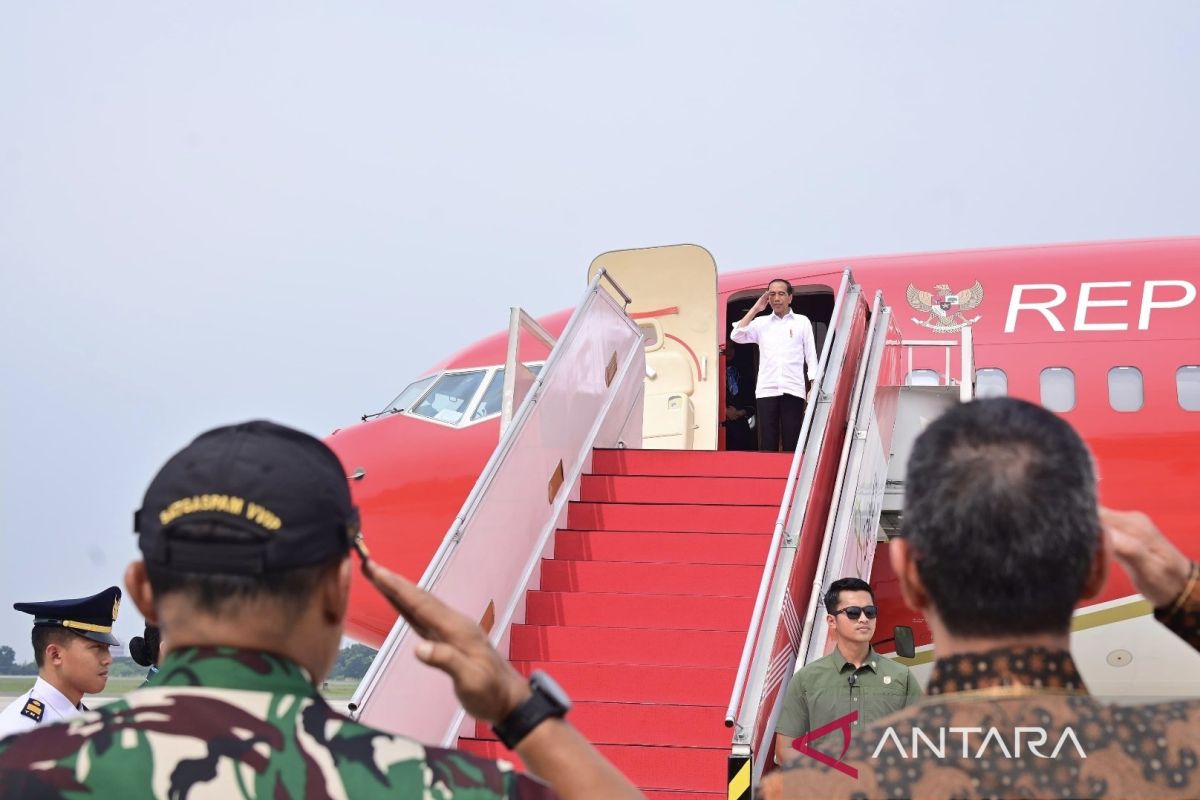 Presiden Jokowi bertolak ke Bali, hadiri KTT World Water Forum Ke-10