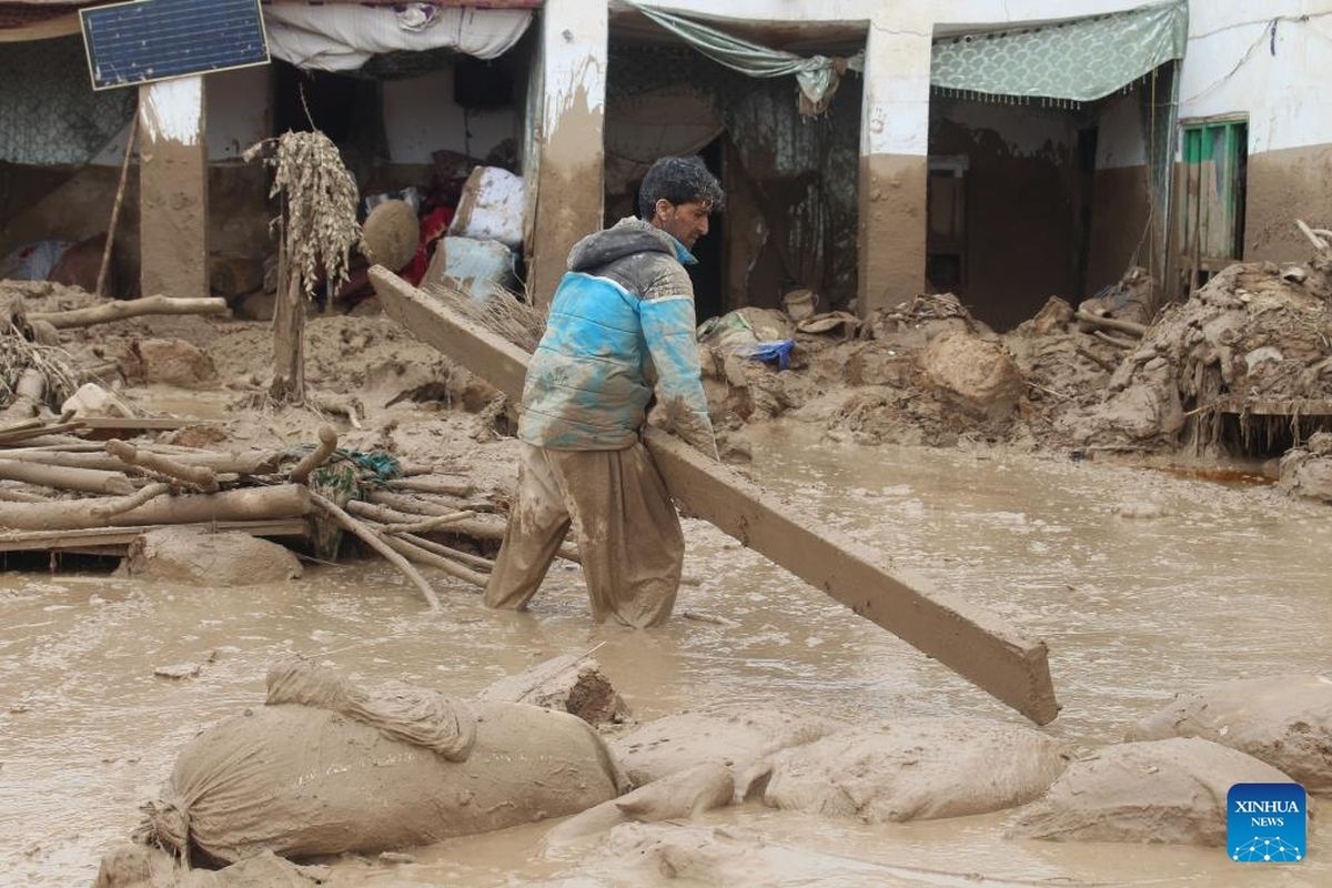 Banjir di Afghanistan akibatkan hampir 70 orang tewas