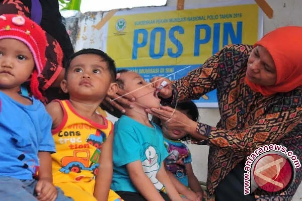 PIN Polio Tangsel sasar 156.904 anak