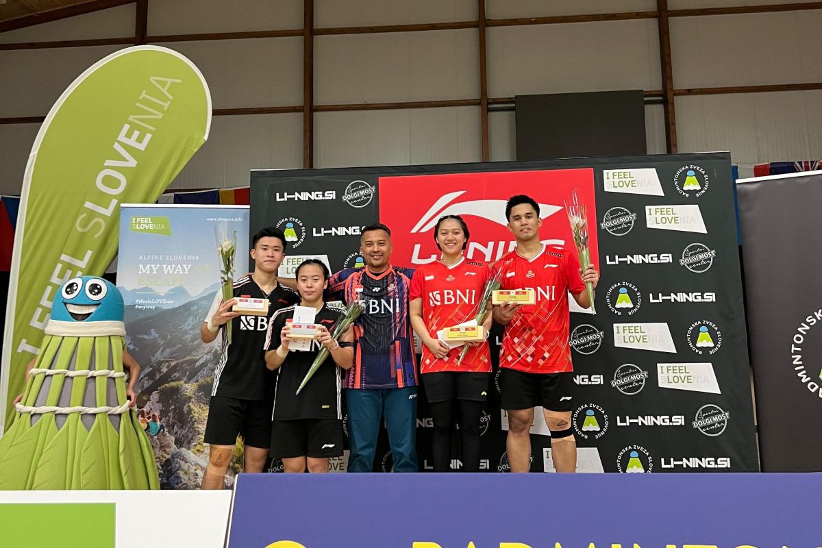 Tiga wakil Indonesia juara Slovenia International Series