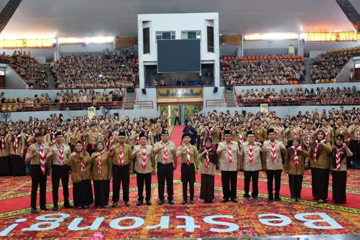 FKIP Unila adakan diklat singkat kepramukaan angkatan kedua bagi 1.678 mahasiswa S-1