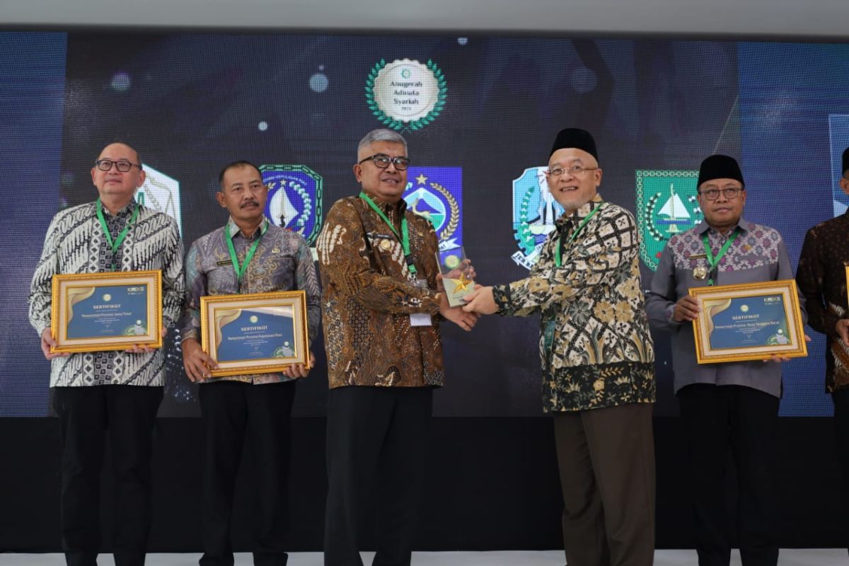 Pemerintah Aceh raih anugerah Adinata 2024 kategori keuangan syariah