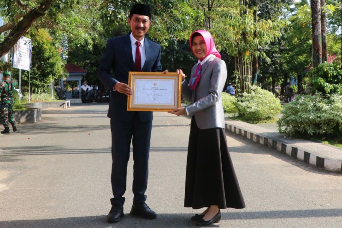 Pemkab Banjar terima penghargaan bebas Frambusia dari Kemenkes RI
