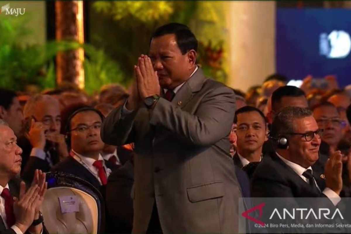 Jokowi perkenalkan Prabowo presiden terpilih RI di World Water Forum