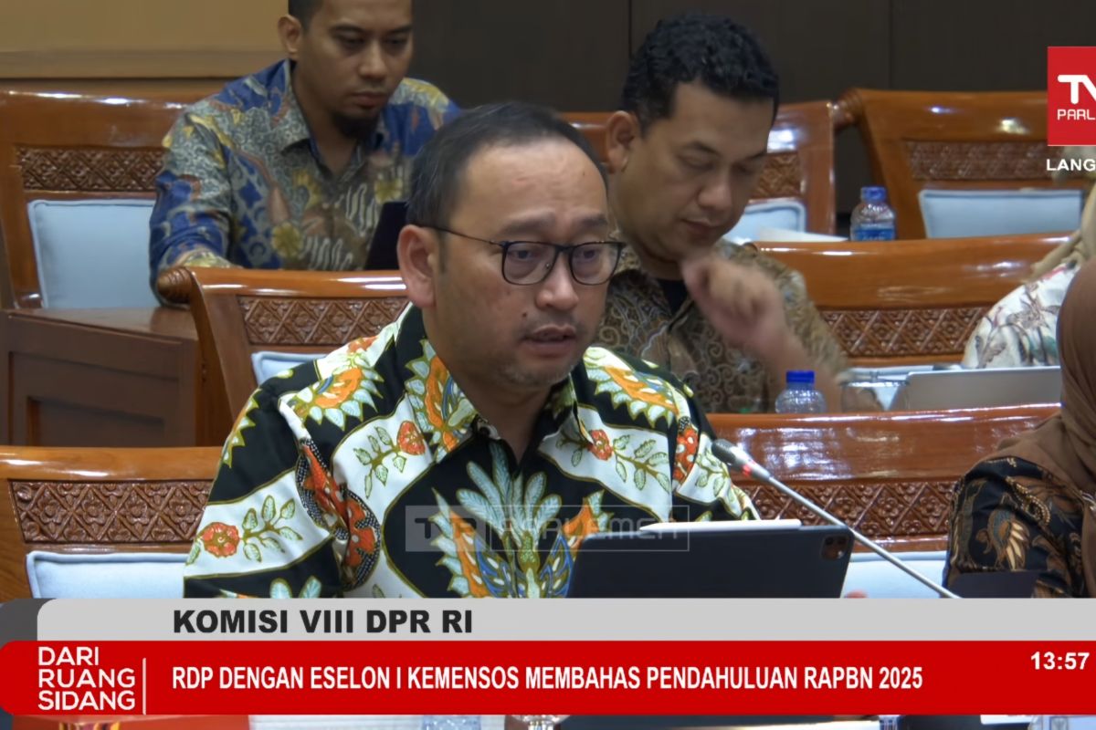 Kemensos ajukan penurunan pagu indikatif tahun 2025