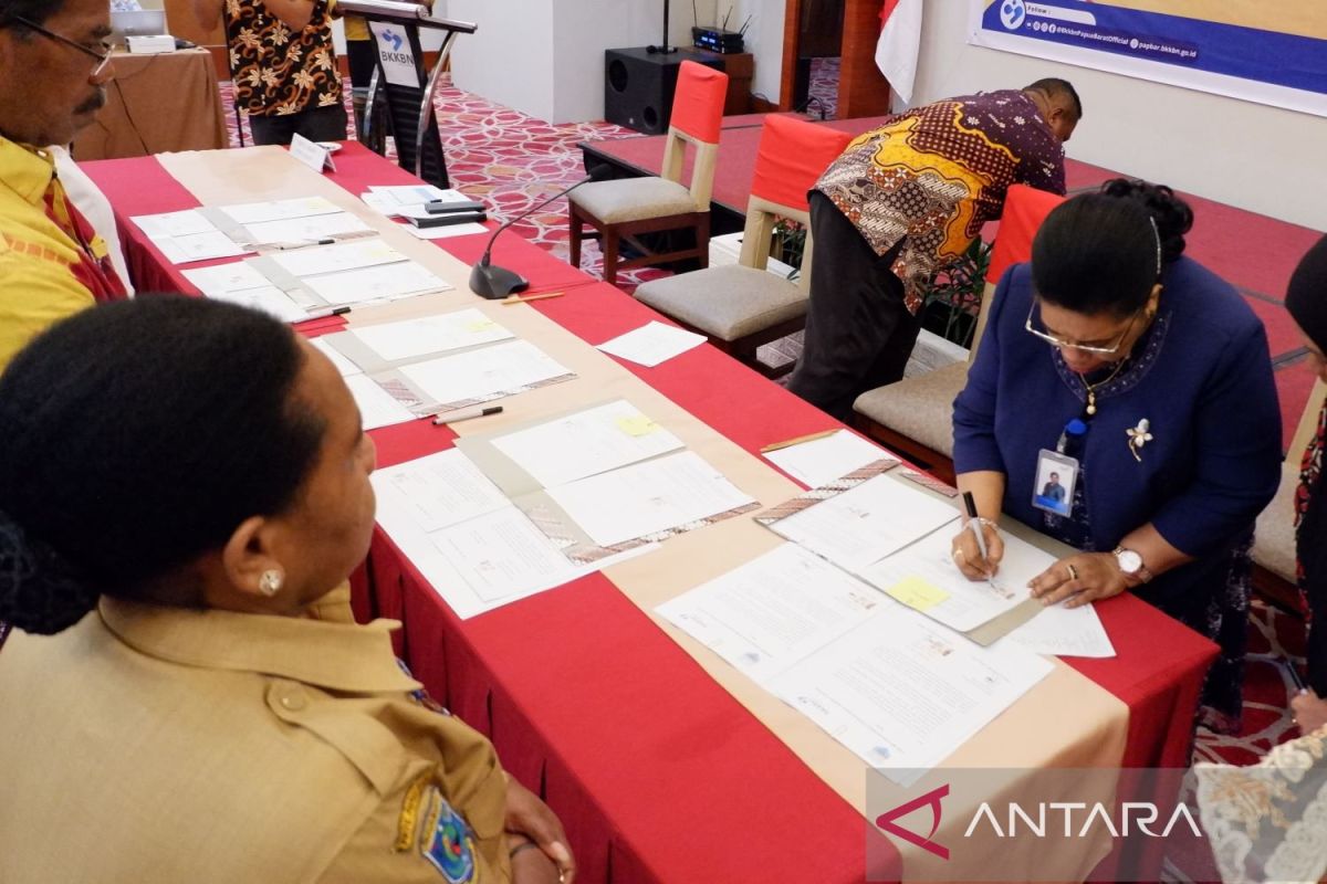 BKKBN Papua Barat evaluasi percepatan penurunan stunting di dua provinsi