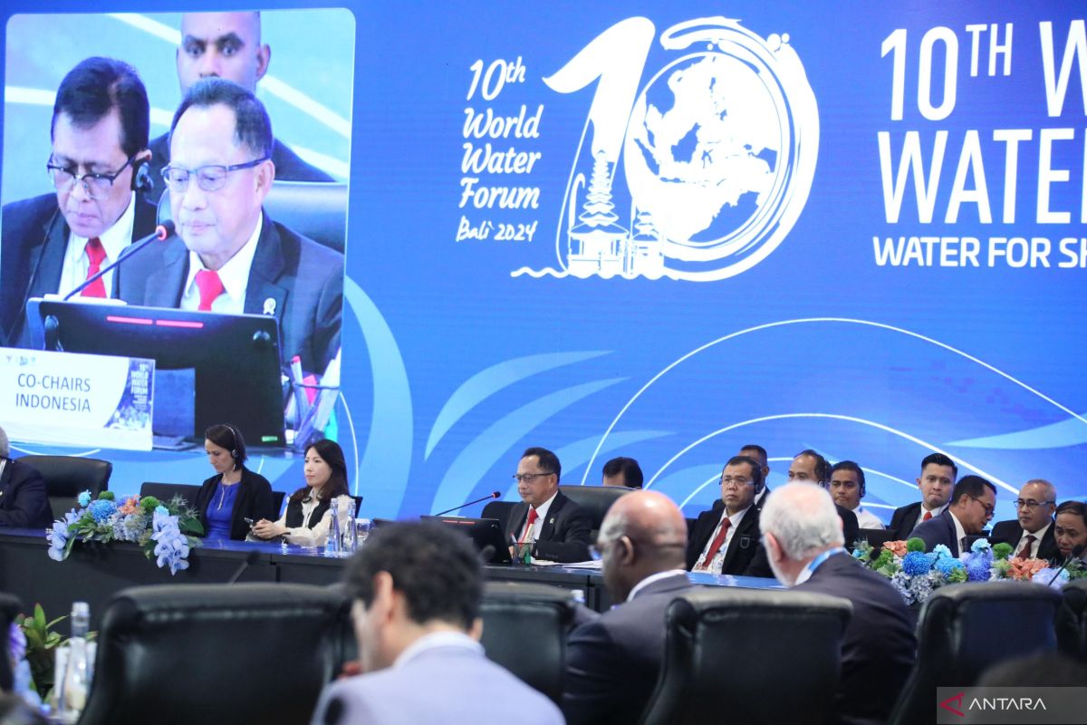 Home minister chairs World Water Forum Ministerial Meeting in Bali
