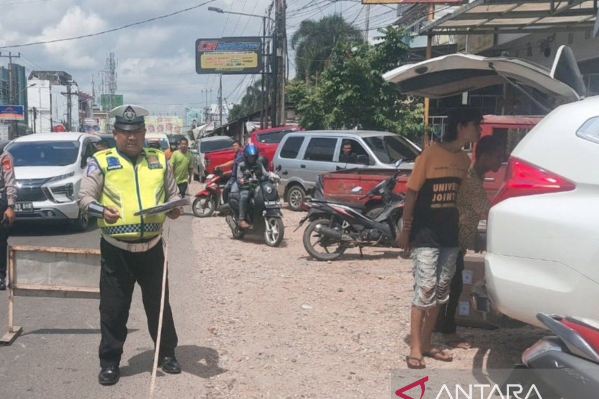 Polisi Palembang perketat pengamanan jalur truk ODOL tekan lakalantas