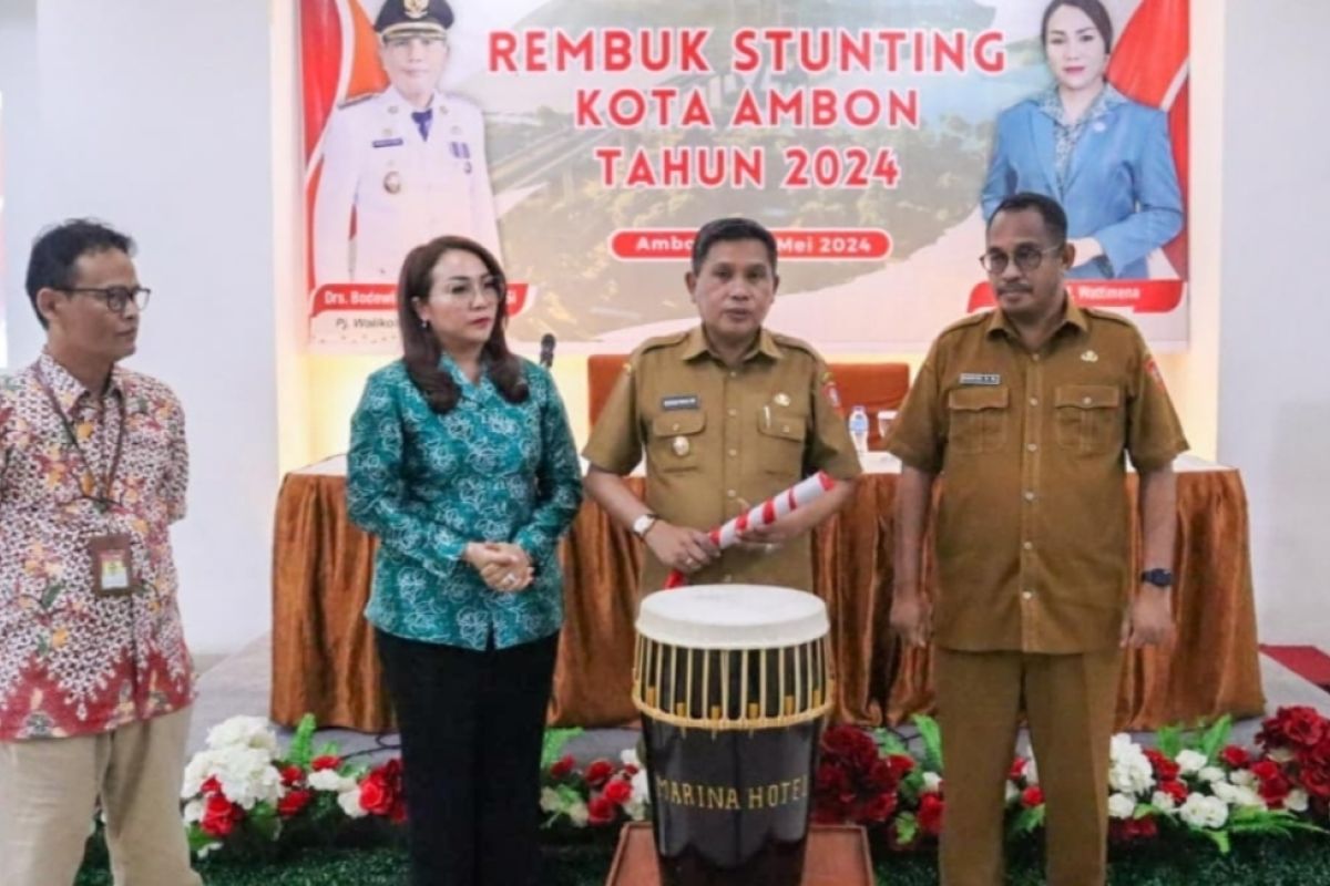 Prevalensi stunting di Ambon turun 0,4 persen di  2024