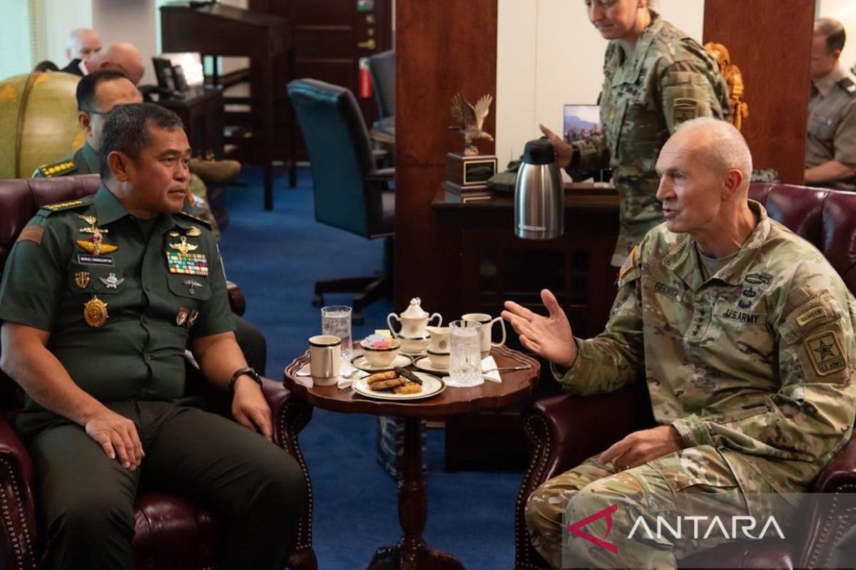 Indonesia, US army chiefs of staff meet in Pentagon