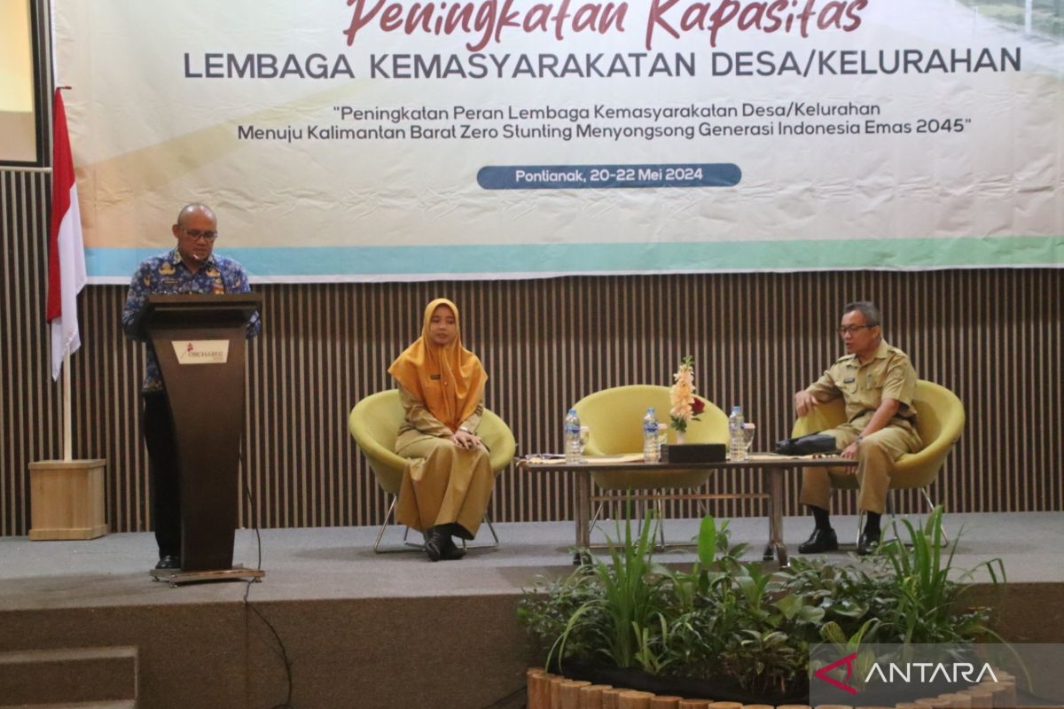 Pemprov Kalimantan Barat perkuat kapasitas kelembagaan desa/kelurahan
