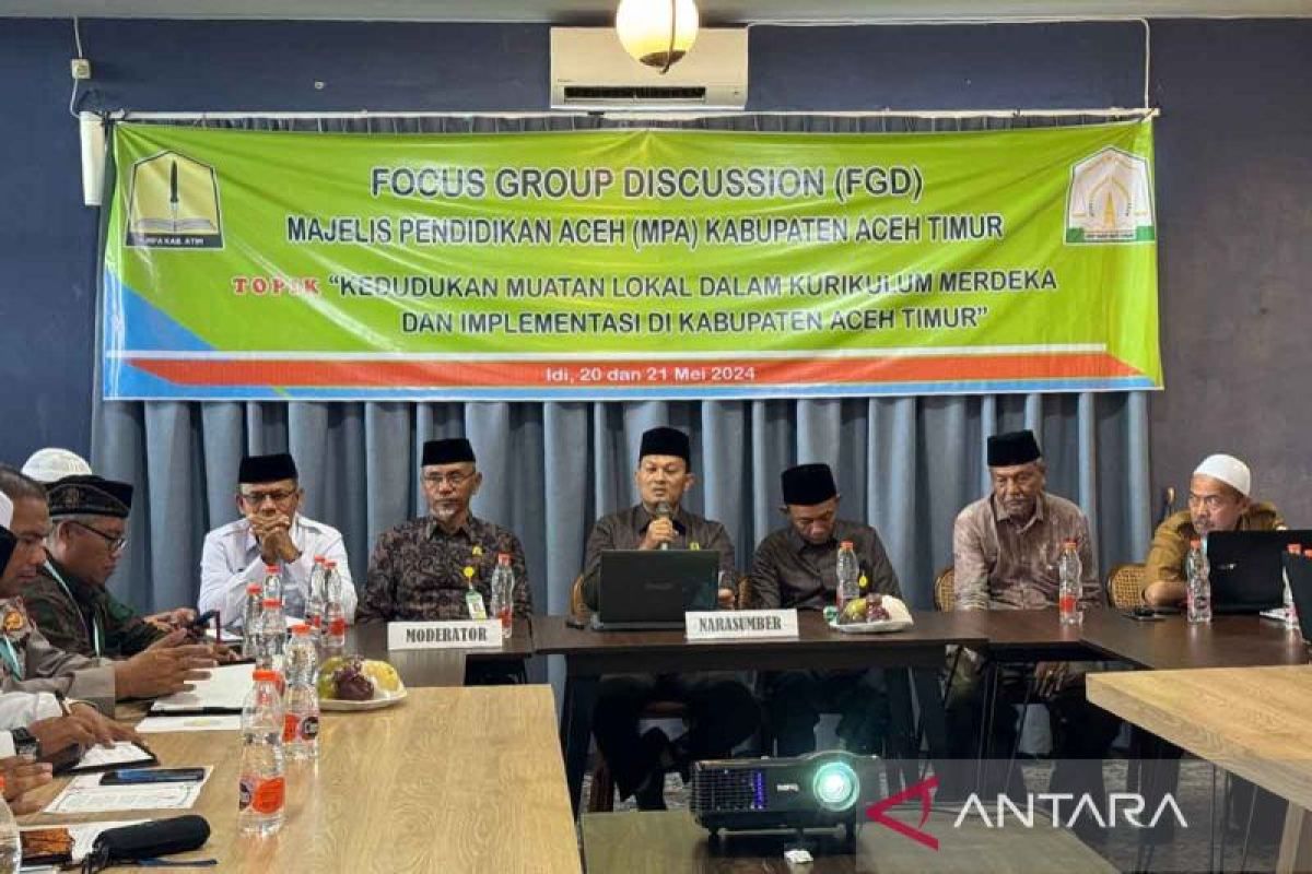 Aceh Timur terapkan pelajaran Bahasa Aceh di sekolah