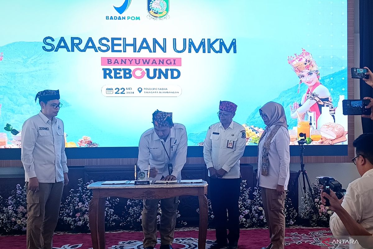 BPOM RI dan Pemkab Banyuwangi bersinergi awasi obat dan makanan