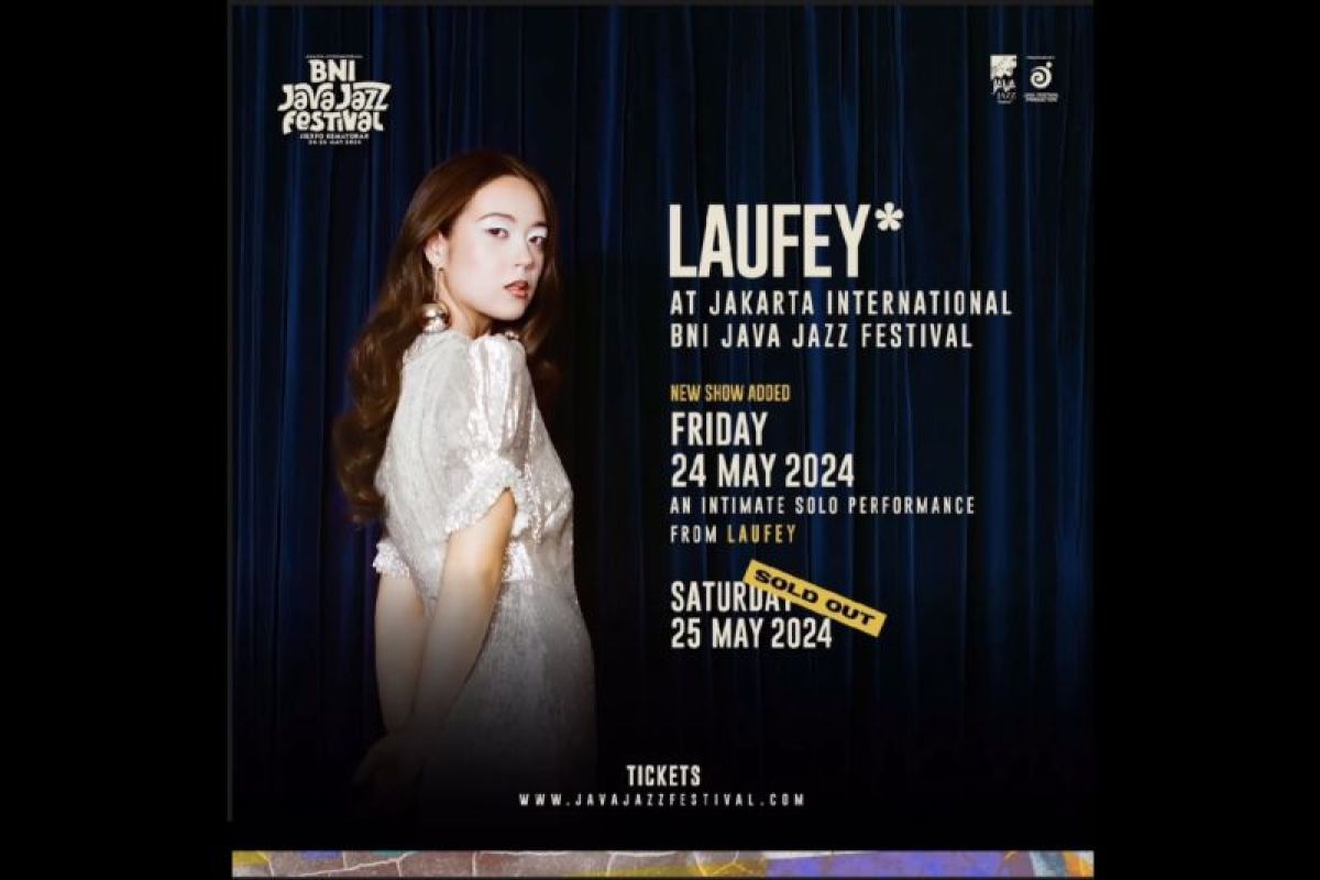 Laufey tambah jadwal tampil di Java Jazz Festival 2024