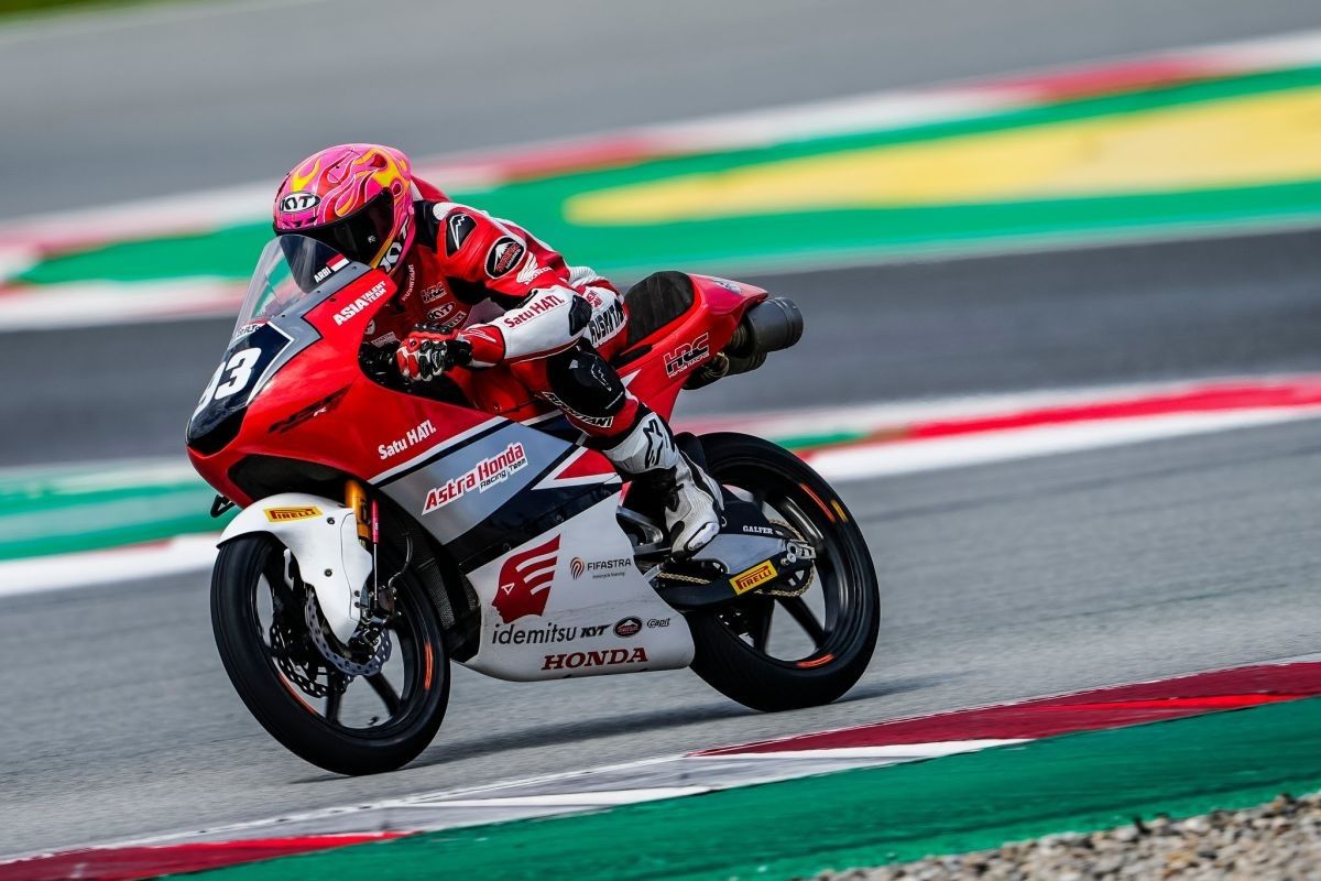Fadillah Arbi Aditama turun sebagai wildcard di Moto3 Catalunya, Spanyol