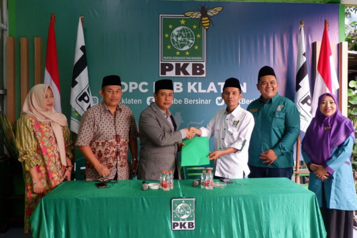 PKB sebut tiga calon kepala daerah daftar Pilkada Klaten
