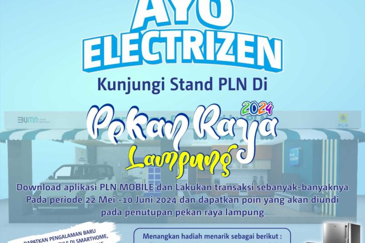 PLN ikut berpartisipasi pada Pekan Raya Lampung 2024