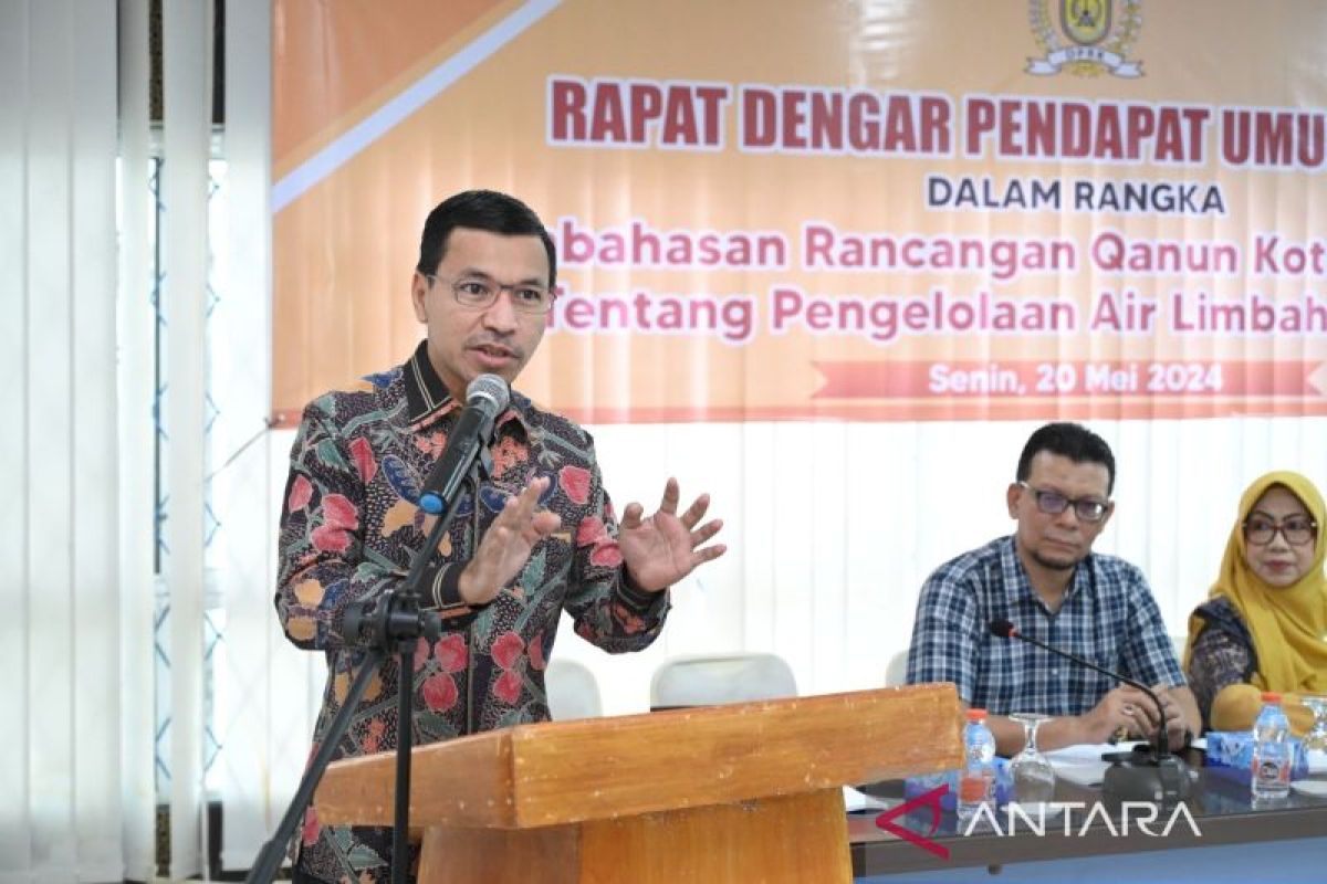Farid Nyak Umar: Qanun limbah domestik untuk menjaga lingkungan Banda Aceh