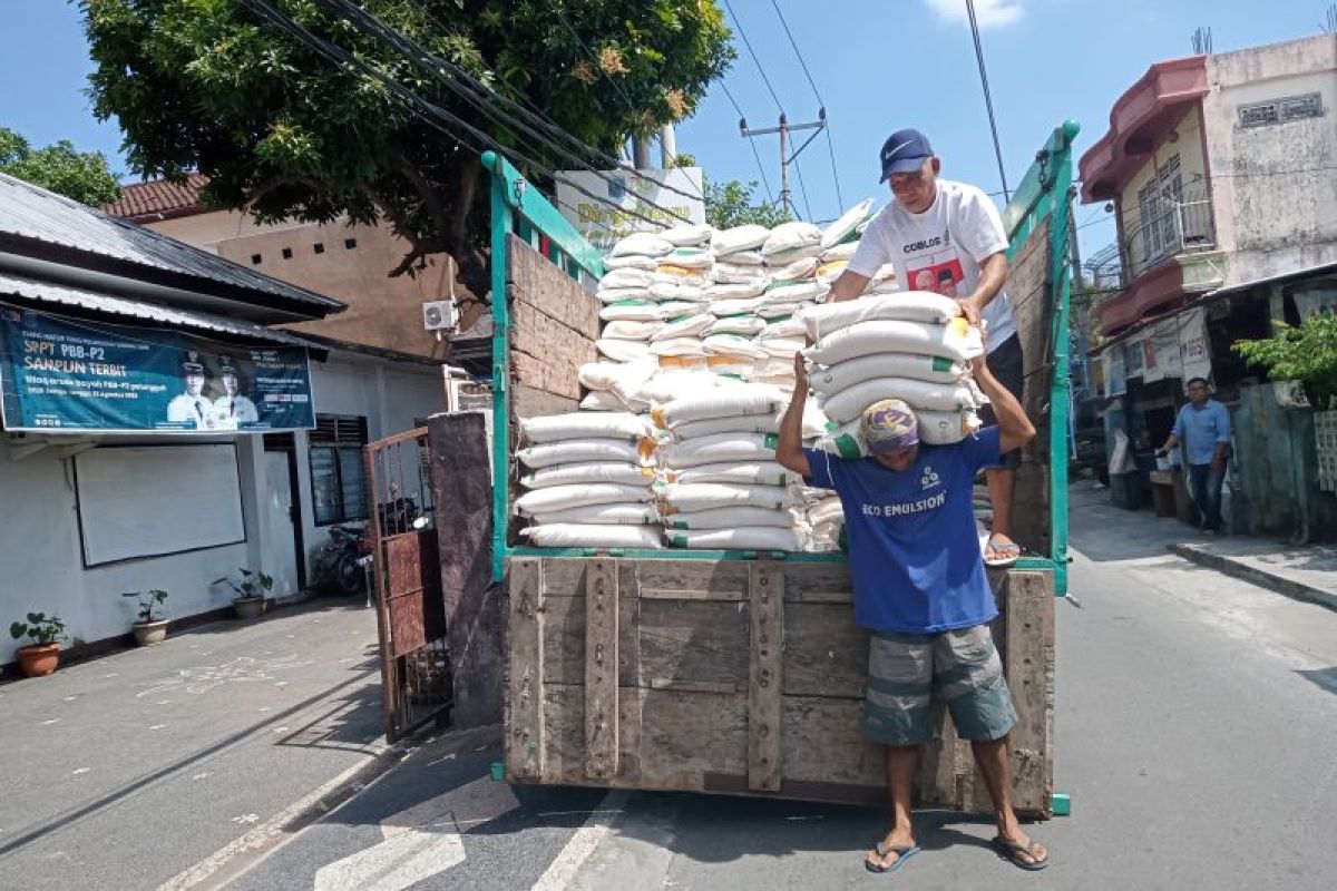 Sebanyak 382,3 ton beras CPP kuota April 2024 didistribusikan di Mataram